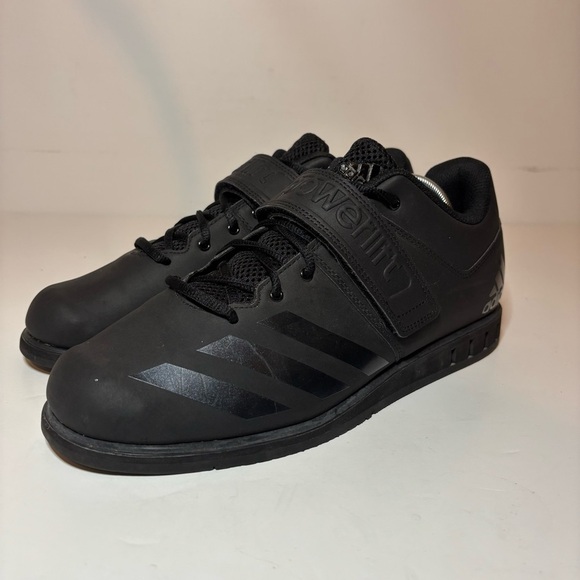 Adidas Powerlift 3.1 Weight Lifting Cross Trainer Shoes Mens Sz 12 Black AC7474 - Picture 1 of 10
